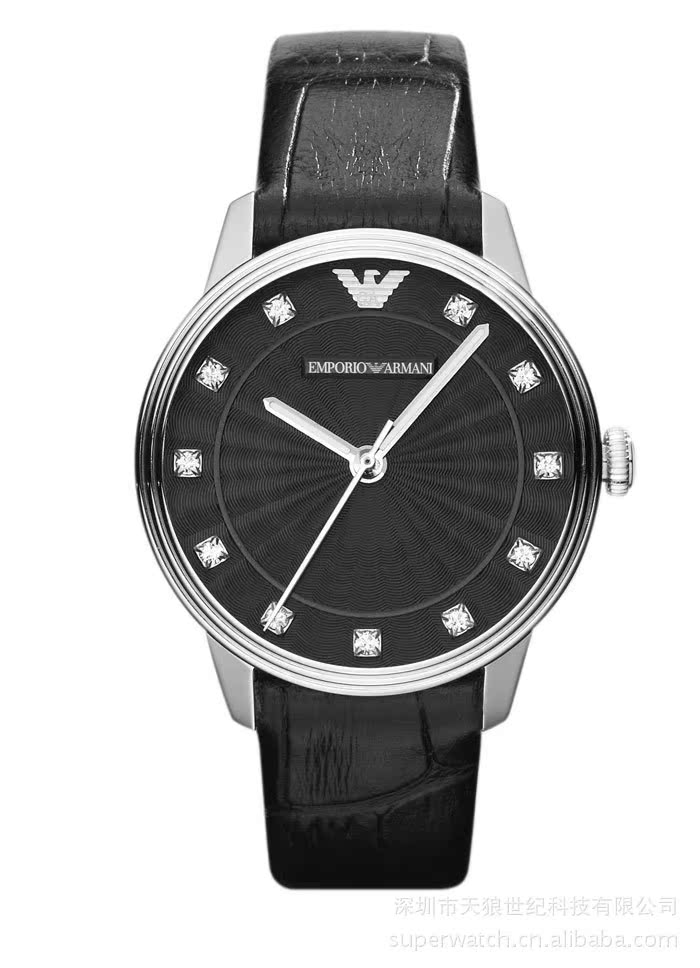 厂家批发原装<em>ARMANI 阿玛尼</em>经典复古系列黑皮