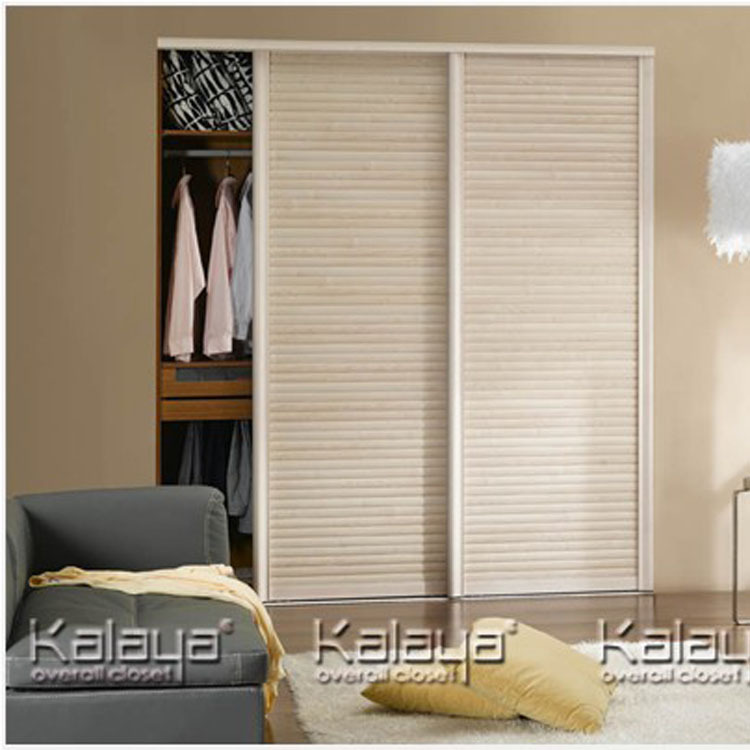 厂家批发百叶推拉门衣柜 福建 整体衣柜 整体家
