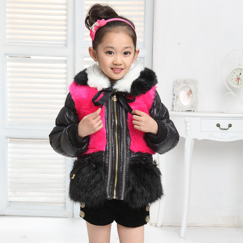 女童<em>外套</em>2013<em>新款儿童</em>韩版<em>皮草</em>毛毛大衣童装