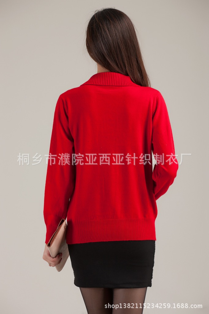 2013秋冬尊贵妈妈装新款羊毛衫