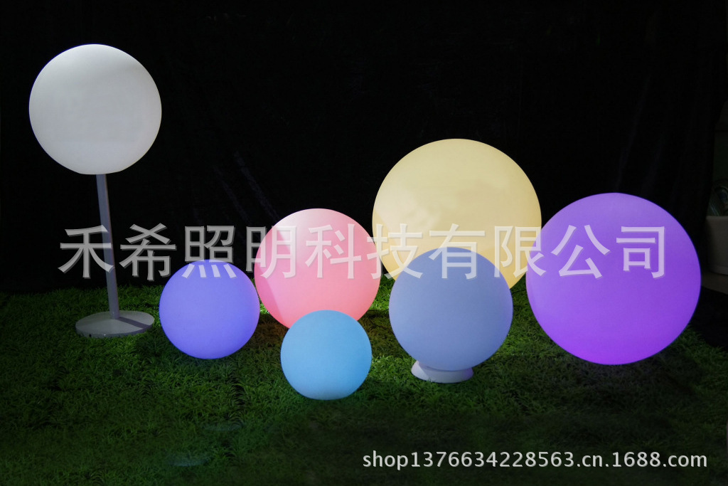 【LED装饰灯 艺术灯 3W 彩色圆形灯 300球灯