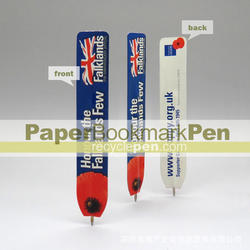 A1 Bookmark pen-flat 2