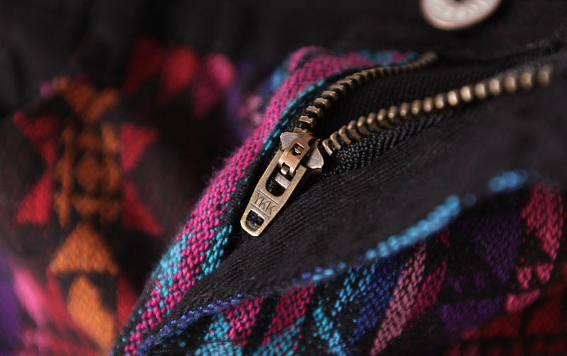 【2702 外贸原单批发 民族风几何图案<em>女式短裤</em>