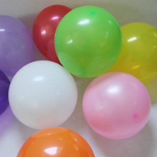 批发采购气球-12寸8号气球 2.8克重量 普通气球