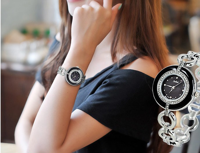 批发采购钟表-正品表韩国聚利时julius手表圆盘
