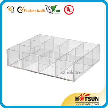 acrylic divider box