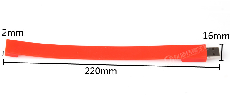 手腕u盘尺寸qq2355345585 永佳合u盘厂