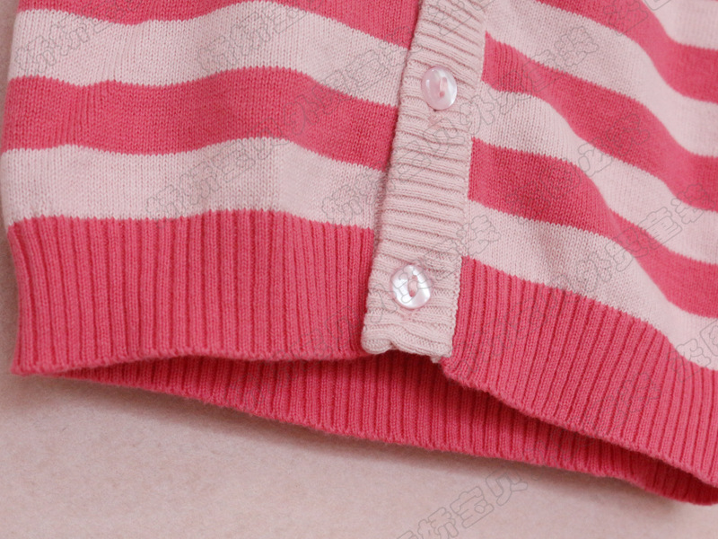 【秋款新品 <em>女童条纹</em>针织<em>毛线</em>背心 外贸童装批