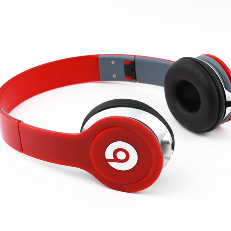 现货solo耳机头戴式魔音电脑耳麦立体声折叠伸