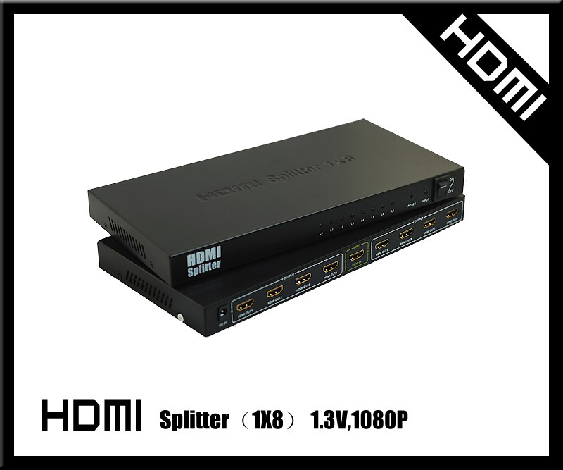 HDMI分配器迷你1X8-1
