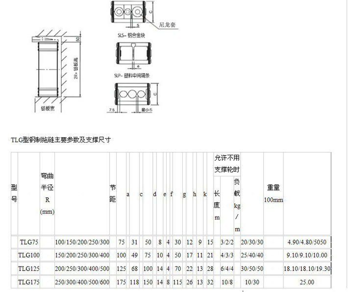 成都盐庆    穿线拖链     桥式拖链 钢铝拖链规格齐全