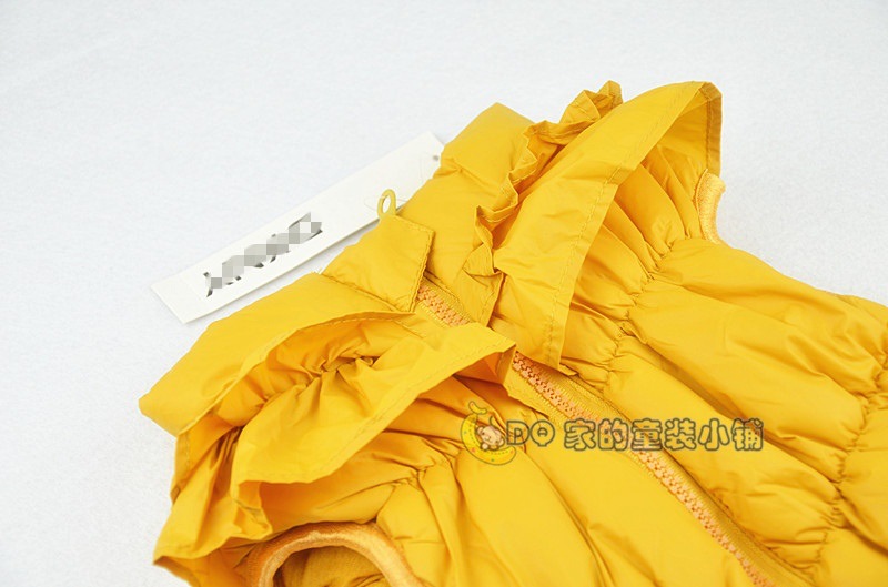 童<em>马甲</em>、背心-<em>女童冬</em>款<em>棉马甲</em>外套棉衣 3色入