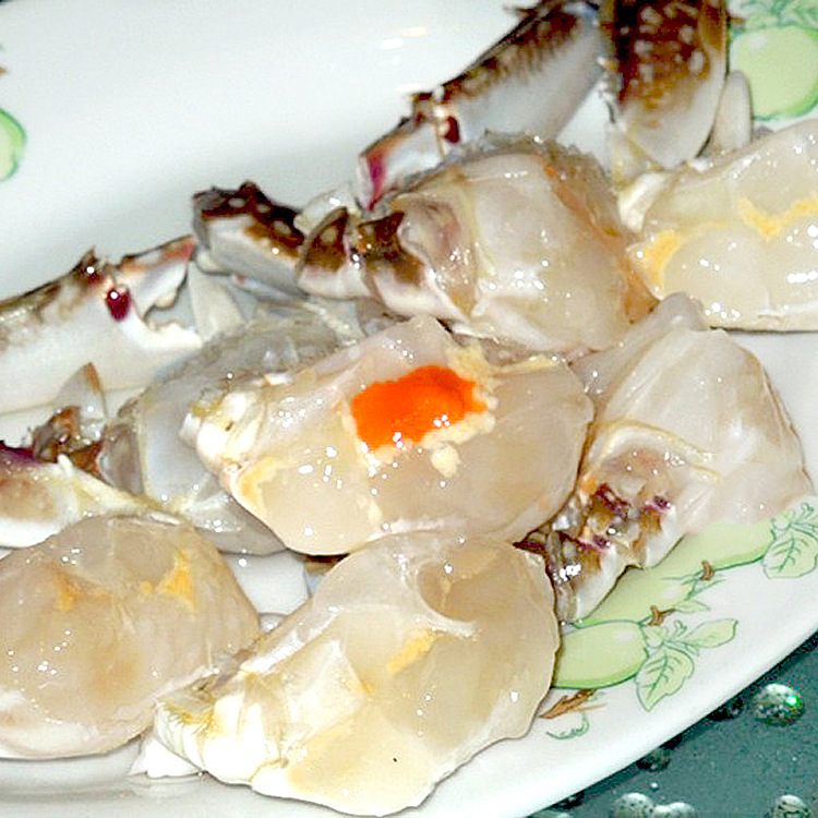 【江南海鲜上海特产 银泰赢泰东海醉蟹块 荣获