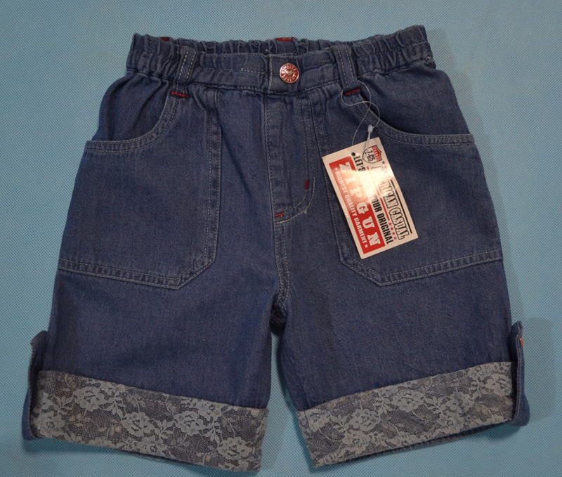 外贸原单童装 日单 柔软舒适 <em>童牛仔</em>短裤 中裤 