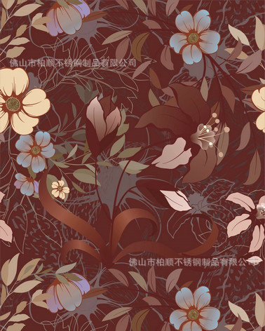 不锈钢彩花彩钢板-03