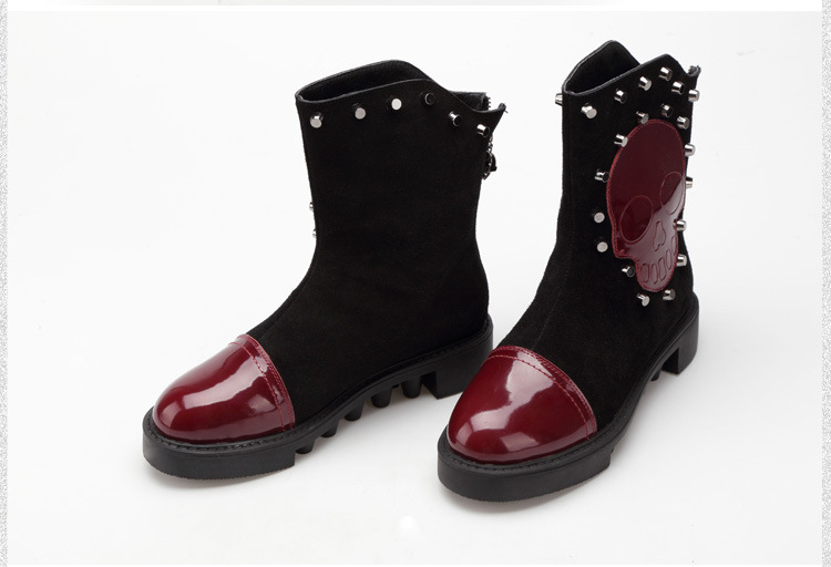 骷髅头马丁靴_23