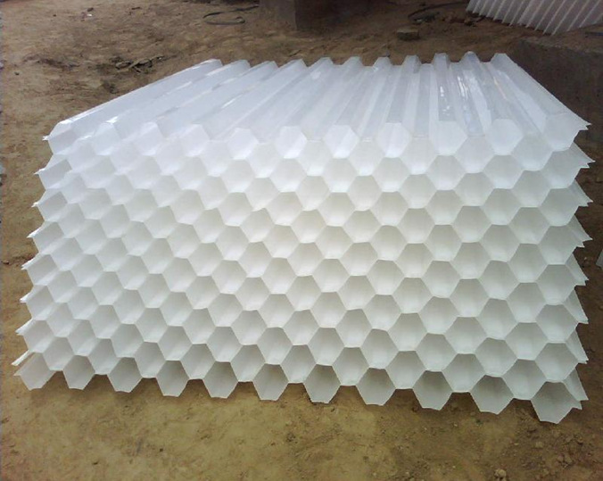 六角蜂窝斜管填料 1