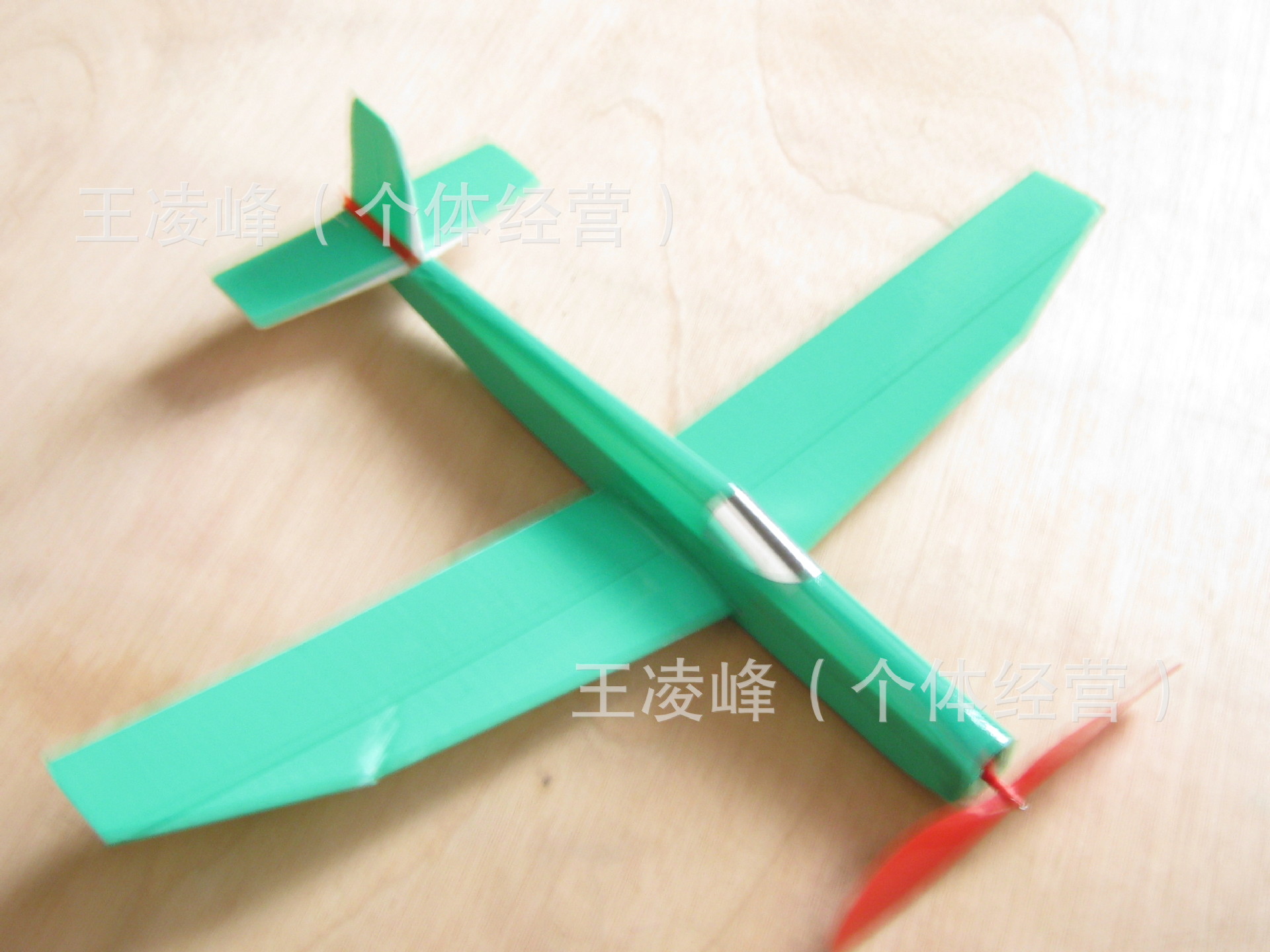 手工制作橡筋动力模型飞机