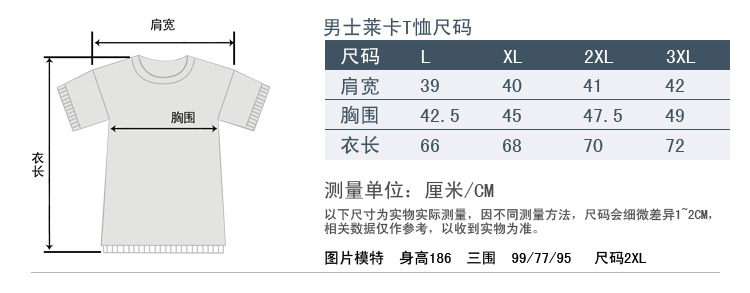 短袖尺碼標