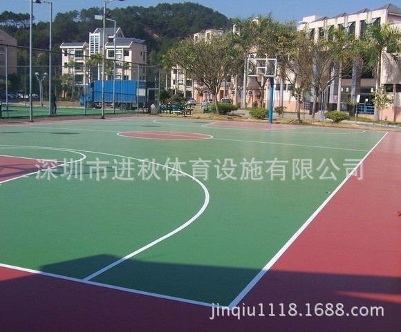 广州/深圳体育设施工程施工 体育地板 塑胶球场 体育工程案例
