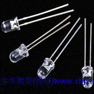 【微型物理实验室配套LED发光二极管白色 电