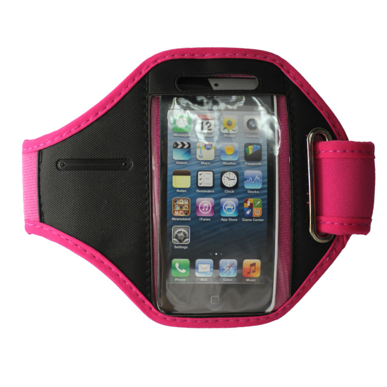 单孔臂带手机包