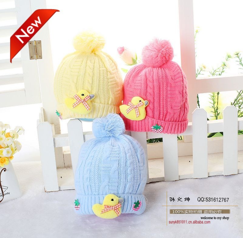 conew_草莓小雞毛線帽-------3_conew1