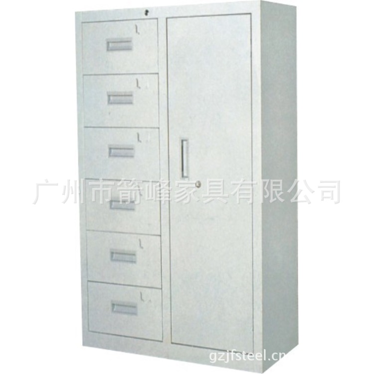 JF-810单门六抽文件柜 370元