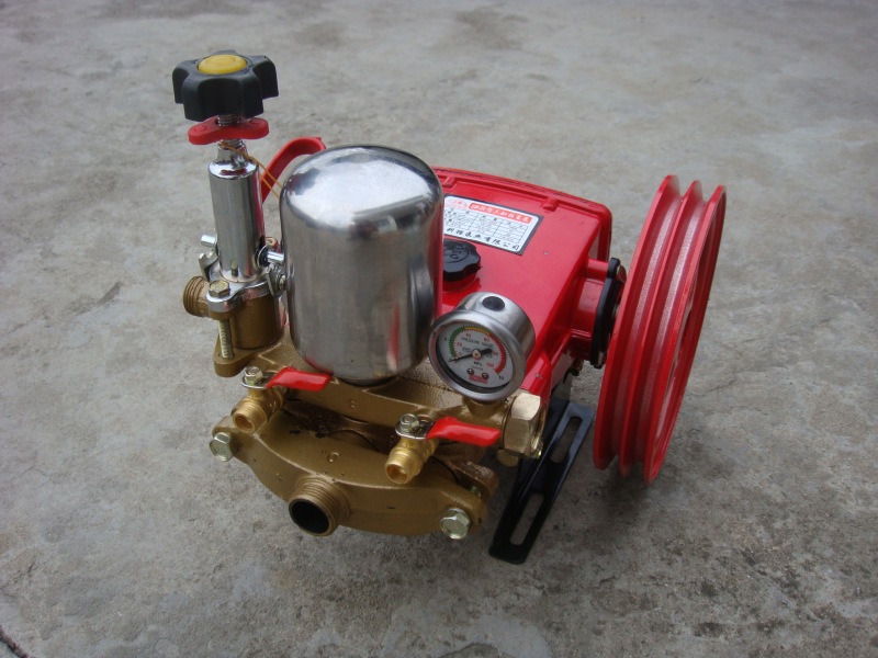 铜泵头/hm52型三缸柱塞泵/农用高压机动喷雾器/担架式喷雾器泵头
