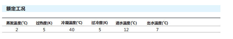 哈雷换热器选型参照表1-蒸发器 1
