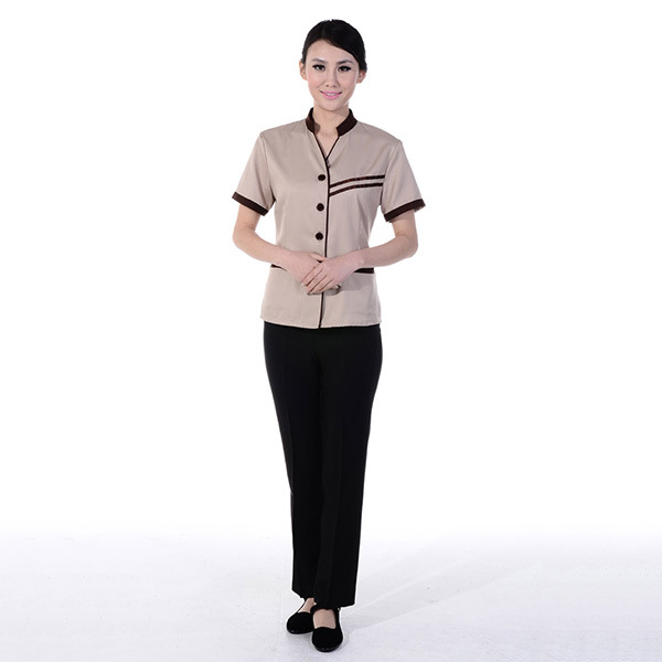 东莞市夏季宾馆短袖保洁服清洁阿姨工作服物业