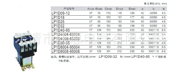 接触器选型3