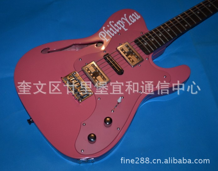 fender telecaster red color 粉红色芬达太来电吉他f-1460