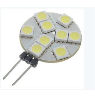 【G4 led 9灯头 偏插 平插 LED灯珠 水晶灯白光