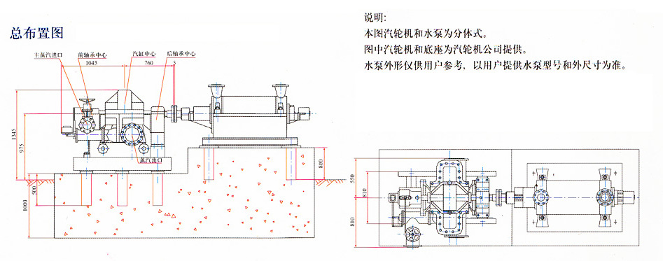 m20式 132-750kw 工业级小型蒸汽涡轮发电机
