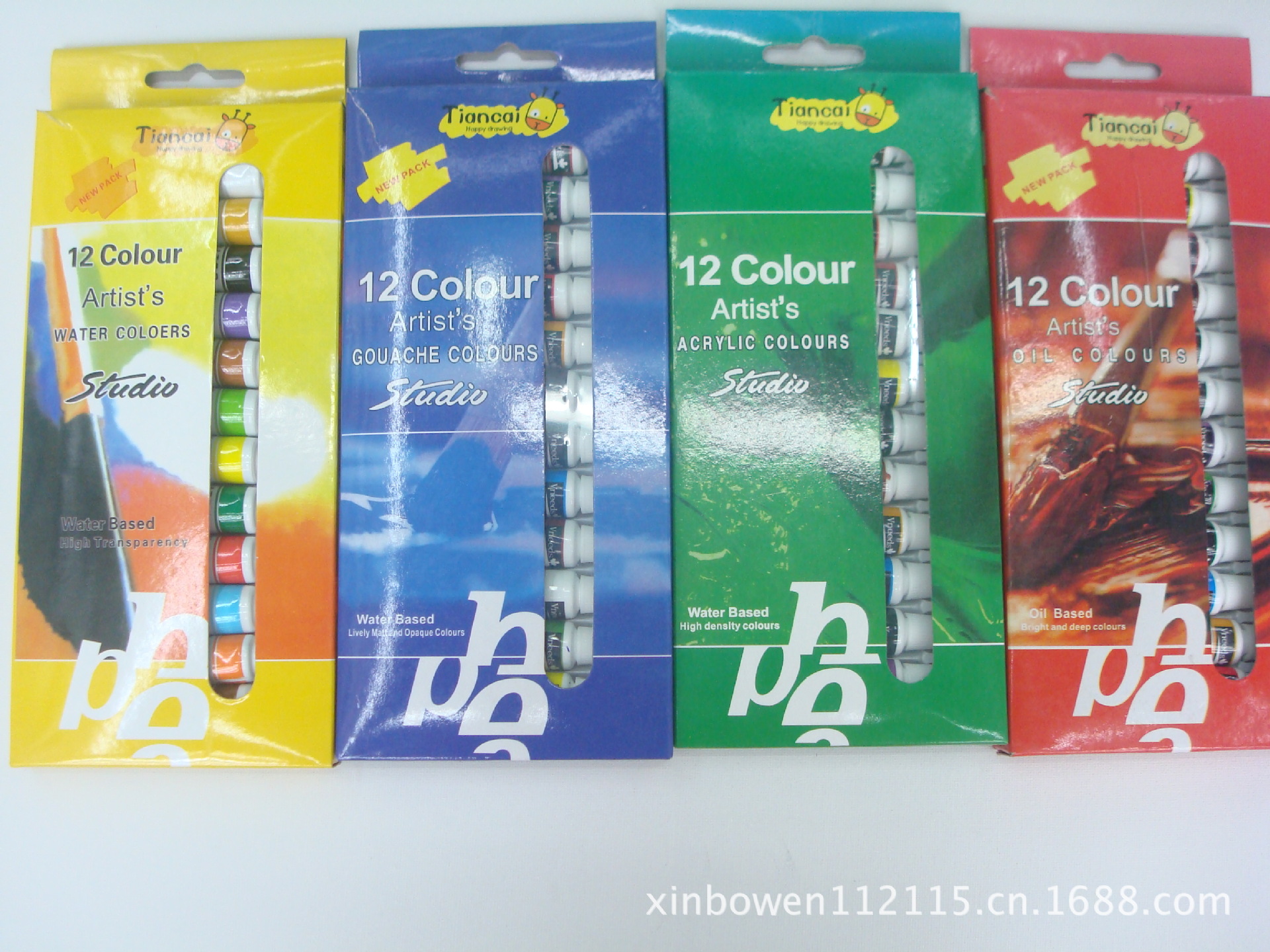 生产各种美术颜料,水粉,水彩,丙稀,油画颜料,