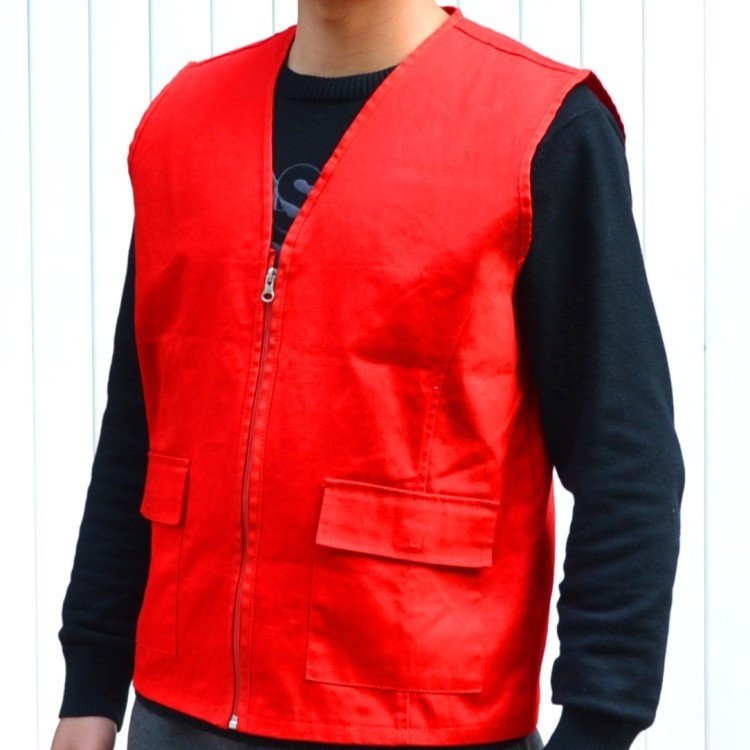 新款全棉志愿者马甲广告背心印字义工马夹工作