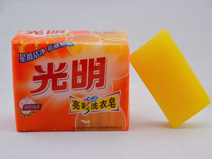 OEM光明亮彩洗衣皂110克04