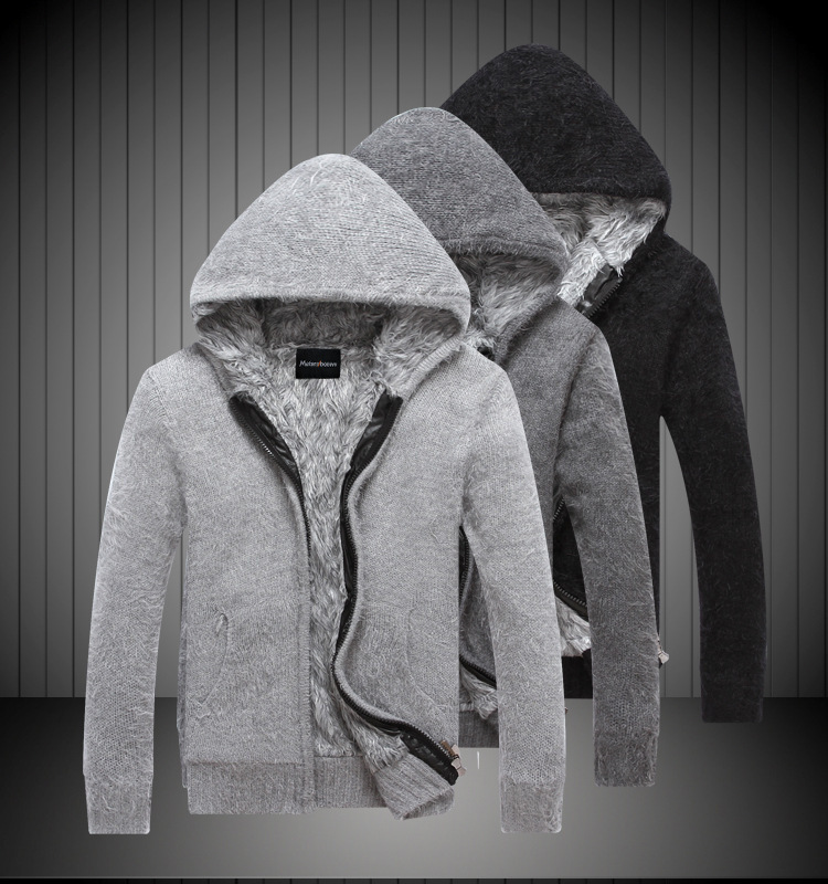 诚招代理 美特斯邦威秋冬款<em>男士</em>加厚纯色<em>毛衣</em>