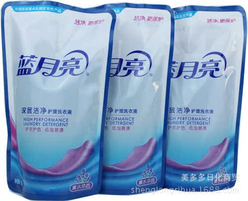 500g袋装蓝月亮洗衣液 28元\/箱 - 500g袋装蓝月