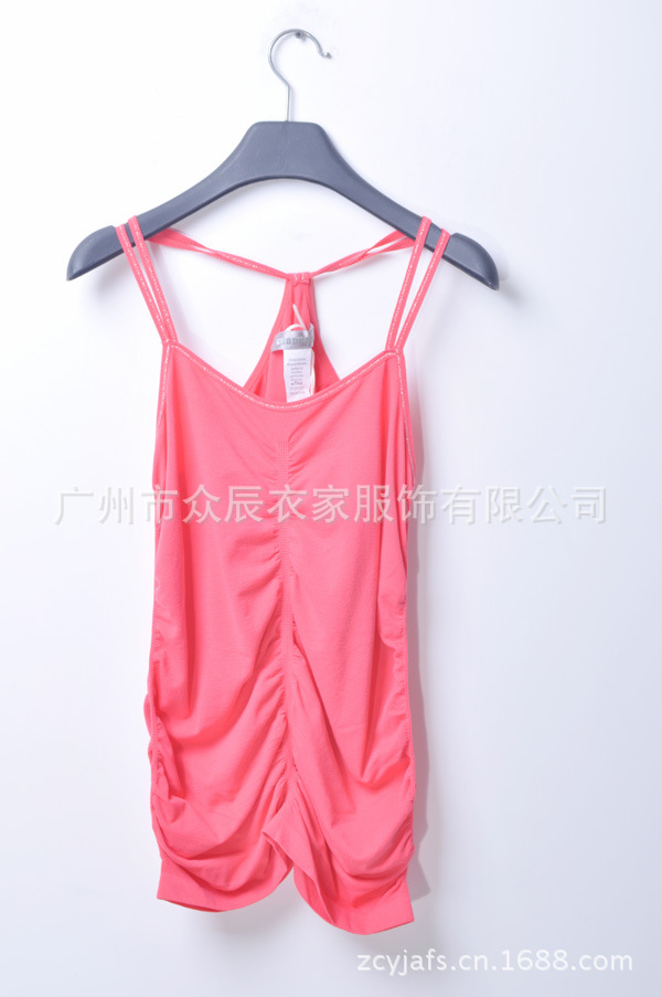 高谱岛 西瓜红 吊带 GTW1120090