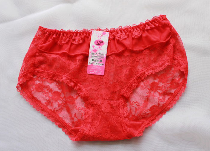 戴维丽娜蕾丝<em>透明</em>性感<em>女内裤</em>少女甜美内裤日系