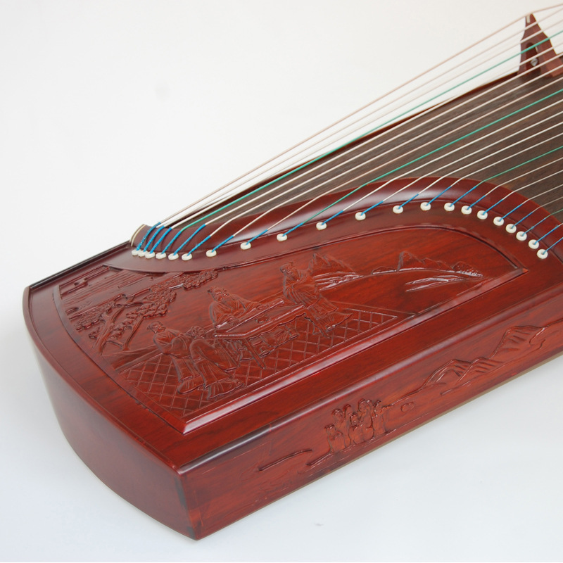 【扬州古筝 厂家批发供应 精品红木雕刻古筝【