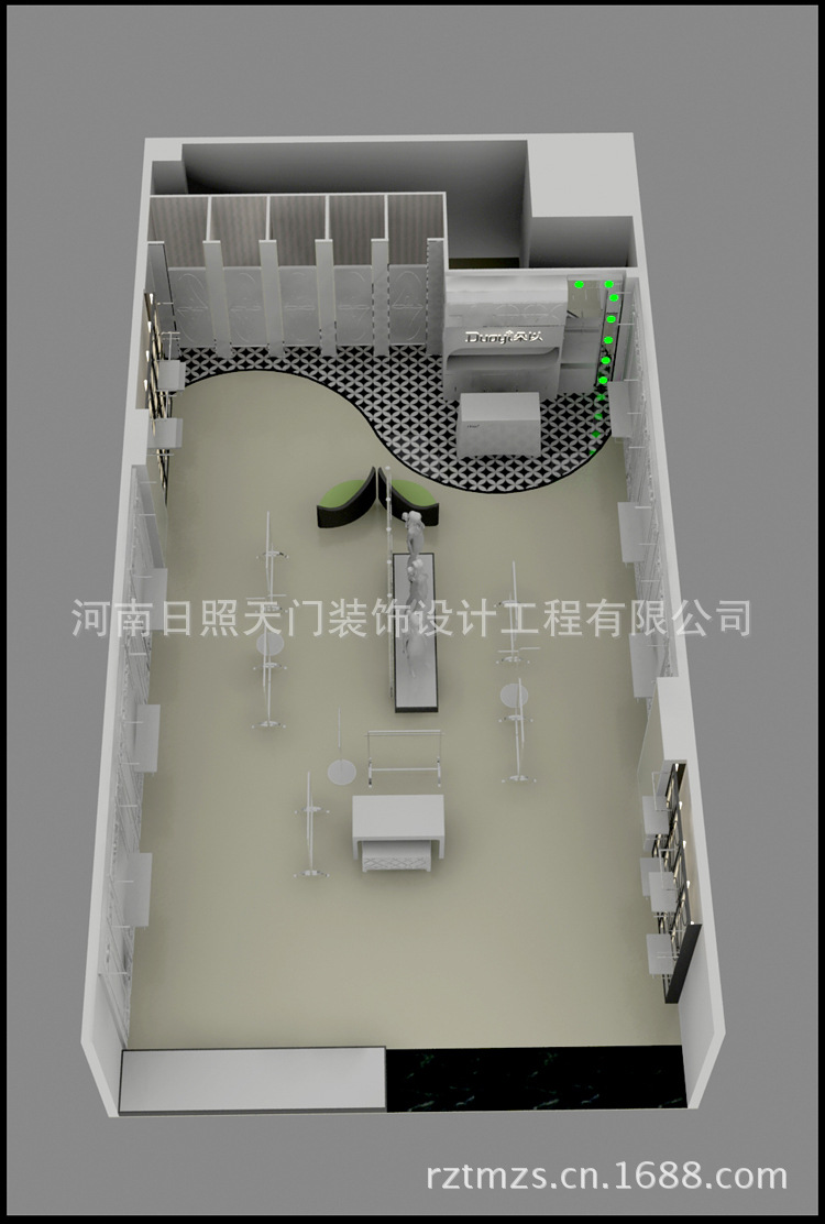 【<em>朵以女装</em>展柜 <em>精品女装</em>效果图 厂家女装店装