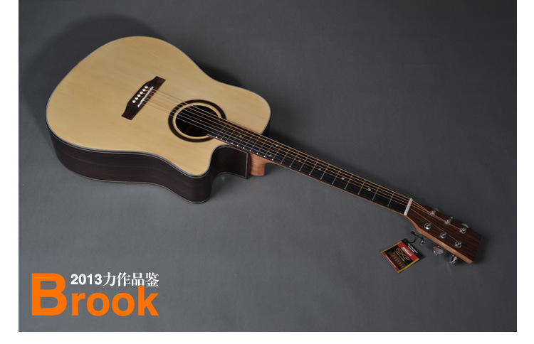 弹拨类乐器-正品BROOK布鲁克吉他 40寸 41寸