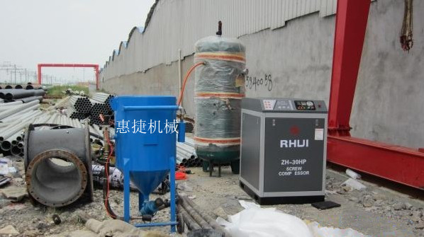 HJ-108P喷砂机安装(图)_副本1
