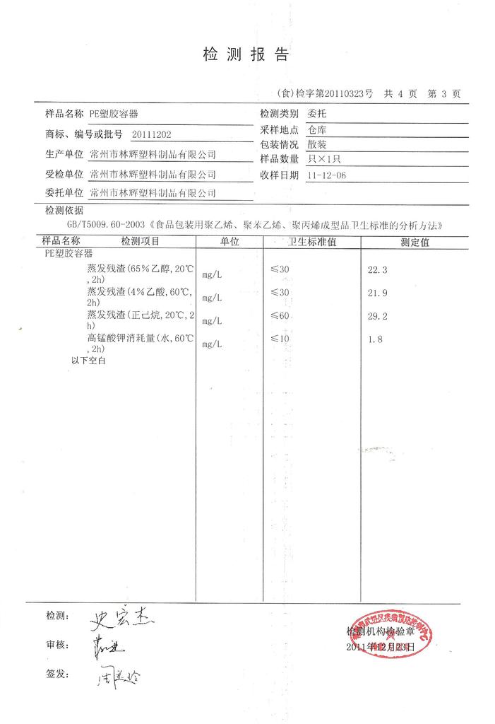 食检测报告3