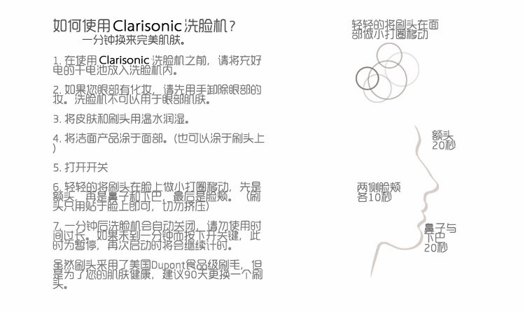 洁面刷Clarisonic Mia2Ⅱ描述图 (29)