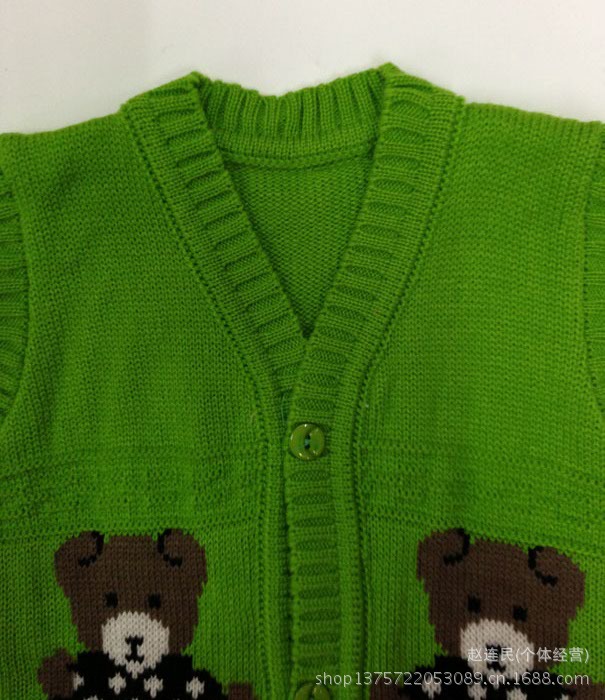 秋装新款 童装毛衣<em>儿童针织</em>衫背心 <em>马甲</em> 小宝宝