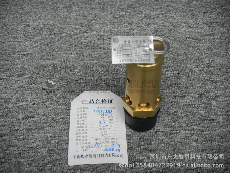 安全阀（弹簧式） (4)